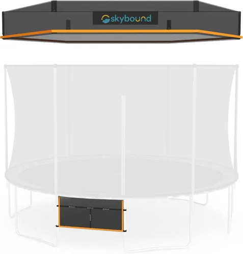Vista 5 de SkyBound Funda de trampolín recreativo – Trampolín redondo al aire libre – Cubiertas de protección solar resistentes para trampolines redondos
