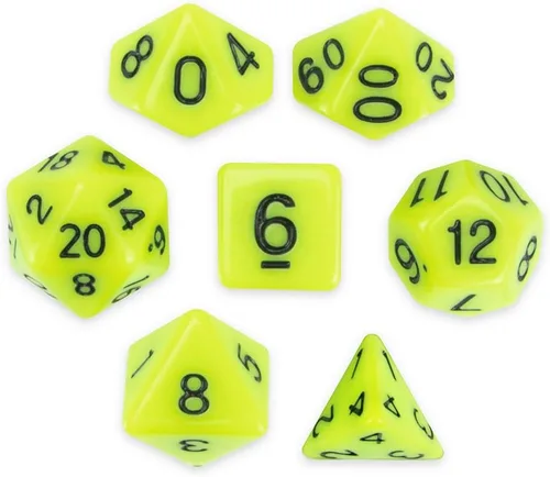 Vista 14 de Brybelly Juego de 7 dados poliédricos Series III Wiz - Edición más reciente