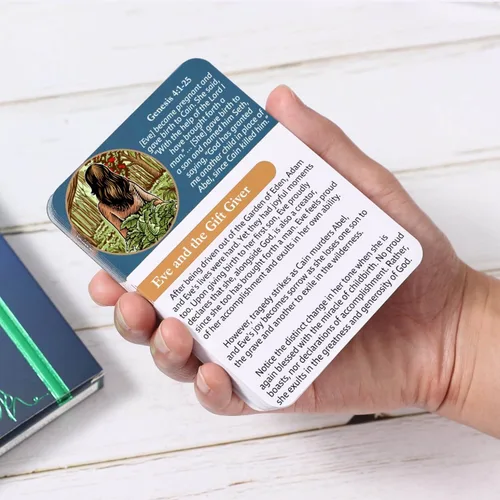 Vista 2 de Tarjetas devocionales diarias Devocionales cristianos para oración y meditación Explora tu fe, estudio bíblico o grupos juveniles Regalos