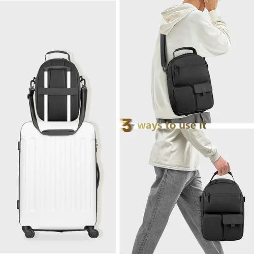 Vista 5 de FOREGOER Carrying Case for Meta Quest 3Quest 3SOculus Quest 2, Hard Travel Storage Case Compatible with Oculus Quest 3 Headset, Quest Pro, Touch