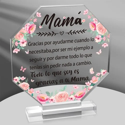 Vista 13 de Yopyame Regalo de acrílico de agradecimiento – Regalos de agradecimiento para mujeres, hombres y amigos, regalo de agradecimiento para compañero