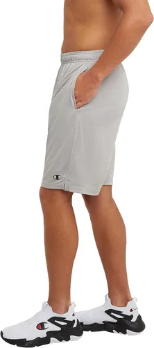 Vista 3 de Champion - Pantalones cortos deportivos para hombre, repelen humedad, atléticos, para el gimnasio (tamaño estándar o para hombres altos y grandes)