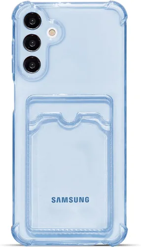 Vista 19 de Tuokiou para Samsung Galaxy A16 Funda, Fundas Protectoras Transparentes con Ranura para Tarjetas, Funda Cartera de TPU Suave Ajuste Delgado