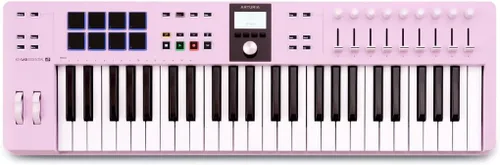 Vista 7 de Arturia KeyLab Essential mk3 Controlador MIDI USB, 49 teclas, aguamarina Aguamarina (Aquamarine)