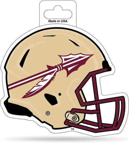 Vista 14 de Rico Industries NCAA - Calcomanía para casco de corte en forma de 4.75 x 5 pulgadas