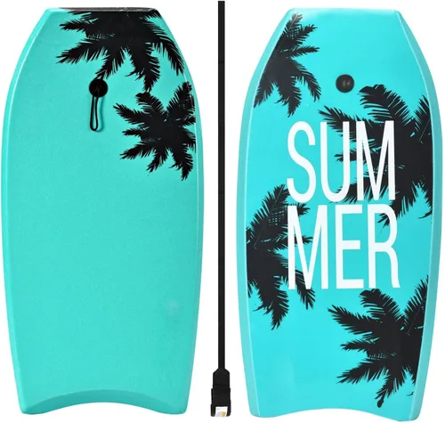Vista 11 de IRONMAX - Tabla de surf ligera de 37/41 pulgadas con correa de muñeca, núcleo de EPS, cubierta XPE y parte inferior lisa de polietileno de alta