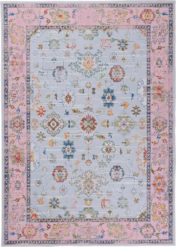 Vista 339 de GLN Rugs Traditional Collection - Alfombra de felpilla lavable a máquina, tradicional lavable, antideslizante, alfombra de felpilla de pelo corto