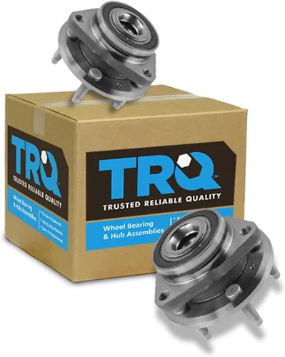 Vista 128 de TRQ Juego de 2 rodamientos de rueda delantera y conjunto de cubo compatible con Tesla 3 2020 Y 2018-2019 para Tesla 3 2020 Tesla Y AWD 2018-2019