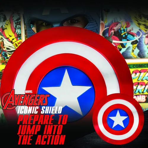 Vista 7 de Kid's Captain America 12" Shield