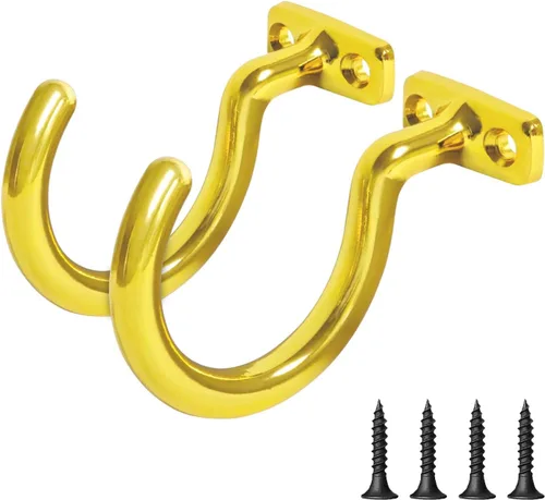 Vista 8 de 2 ganchos de puente de billar con 4 tornillos de montaje, gancho para estante de bola de piscina para almacenamiento de accesorios de mesa de Negro