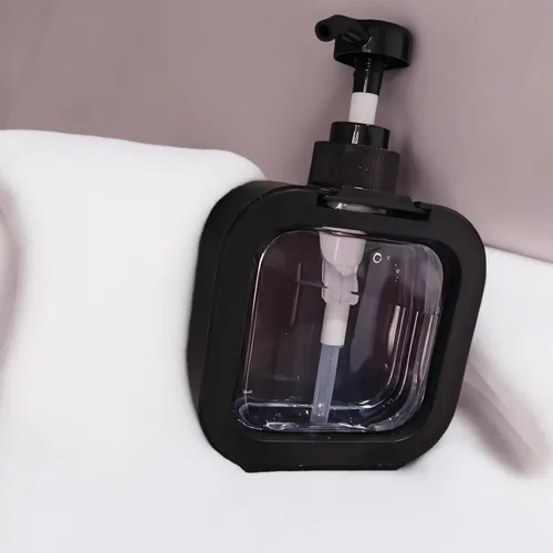 Vista 6 de Dispensador de jabón de manos para baño, dispensador de jabón de ducha montado en la pared, dispensador de platos para cocina, dispensador de champú