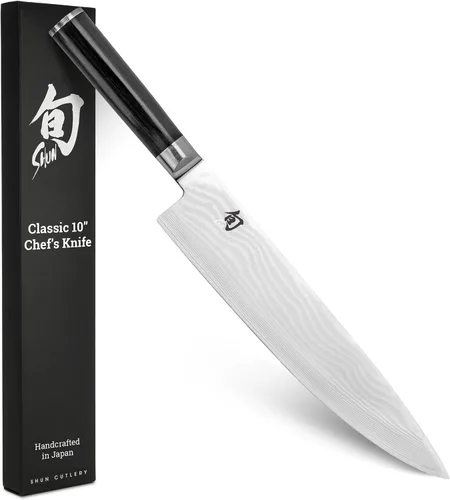 Vista 10 de Shun cuchillo clásico para chef, 6 pulgadas, Negro