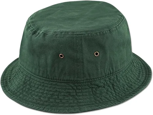 Vista 14 de Sombrero de cubo de algodón Pesca Boonie visera visera Sun Safari Verano Camping