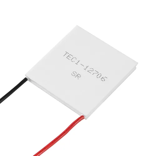 Vista 3 de 4PCS TEC1-12706 Refrigerador Termoeléctrico TEC1-12706 Semiconductor Refrigeración Tablets 12V 6A Disipador de calor 40x40MM