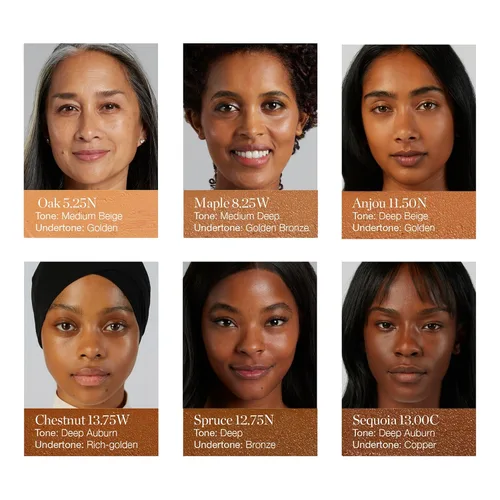Vista 4 de Barra de base de maquillaje Ogee Sculpted Complexion Foundation Stick (Oak 5.5N - Beige medio, matices dorados) Base de maquillaje de cobertura