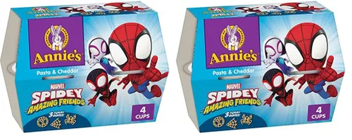 Vista 5 de Annie's Disney Mickey and Friends, macarrones y queso para microondas, 4 tazas, 7.48 onzas