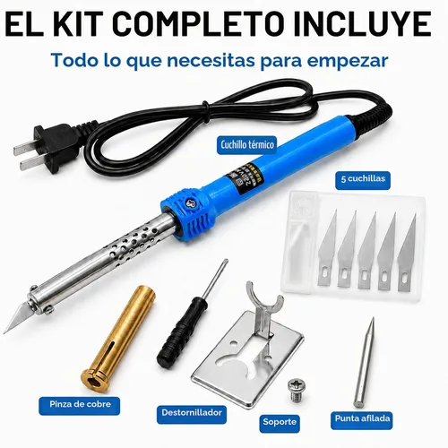 Vista 9 de cortador plástico caliente eléctrico del cuchillo 60W, cortador