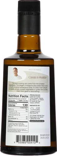 Vista 2 de José Andrés Foods Aceite de oliva virgen extra arbequina, 16.9 oz