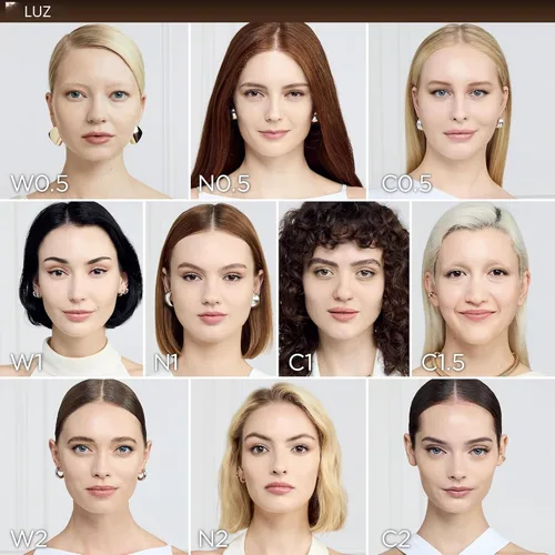 Vista 6 de L'Oreal Paris True Match - Base líquida supermezclable, maquillaje de base líquida de cobertura media, C0.5, ligero, 1 onza líquida