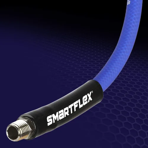Vista 7 de SmartFlex Manguera de aire, 3/8 pulg x 25 pies, híbrida, azul - HSF3825BL2