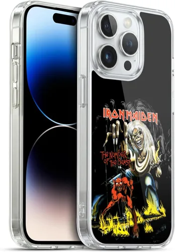Vista 296 de Head Case Designs Funda de gel suave con licencia oficial de Iron Maiden Brave New World, compatible con Apple iPhone 7 Plus/iPhone 8 Plus Nuevo