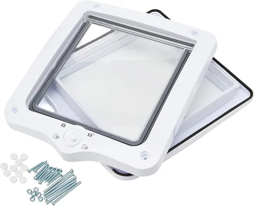 Vista 2 de Trixie Solapa para gatos de 4 vías con túnel, blanca, 23.28 oz, 24 × 11.0 in