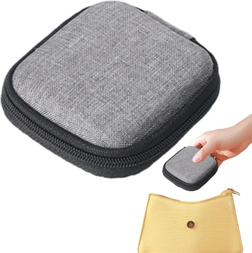 Vista 11 de Pequeño organizador electrónico - Bolsas organizadoras de cables electrónicos portátiles Bolsa de almacenamiento de accesorios digitales de viaje