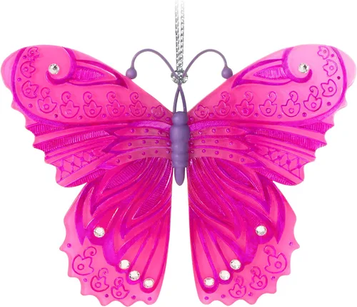 Vista 9 de Hallmark Keepsake Adorno (10º Aniversario Mariposas Brillantes)