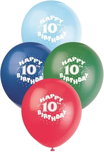 Vista 10 de Globos de látex de 12 pulgadas para el segundo cumpleaños, 6