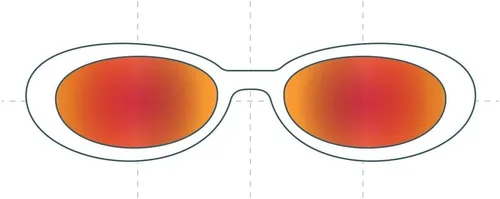 Vista 2 de Sunglass Fix Lentes de sol de repuesto compatibles con Cartier Unknown 2.008 in