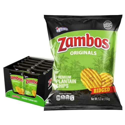 Vista 14 de Zambos Chile Limón Plátano Chips, 2.47 oz – Aperitivo crujiente, sin gluten – Sabor a lima chile audaz – (paquete de 8)