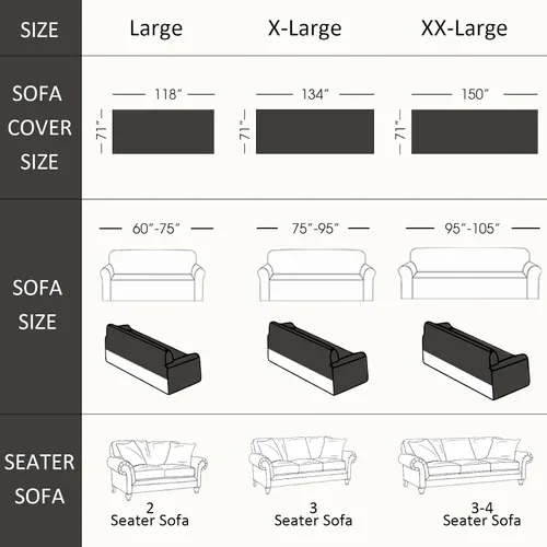 Vista 8 de VClife funda boho de sofá de felpilla para sofá seccional, funda antideslizante para sofá de 2 plazas, protector para mascotas con borlas, funda