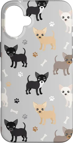 Vista 23 de Chihuahua Paws and Bones - Funda para iPhone 17