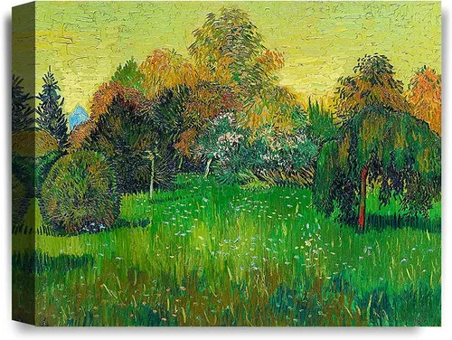 Vista 63 de IPIC - Campo de trigo con cuervos, reproducción artística de Vincent Van Gogh. Lienzo de giclée para decoración del hogar 10#F (20 x 16)