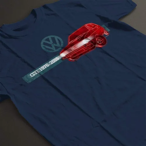 Vista 4 de Volkswagen Golf GTI History - Camiseta para hombre