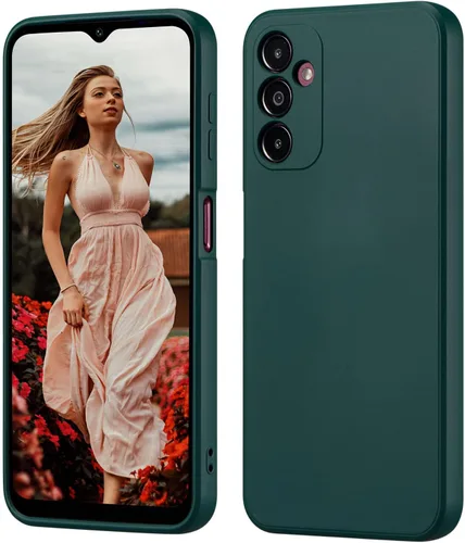 Vista 17 de UEEBAI Funda para Samsung Galaxy S9, funda delgada de silicona líquida a prueba de golpes, protección de cuerpo completo, con microfibra