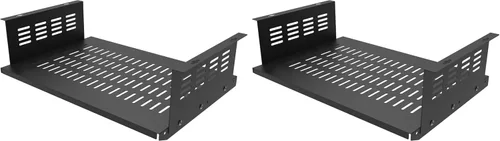 Vista 10 de Soporte para computadora debajo del escritorio de 17" para computadoras de factor de forma pequeño