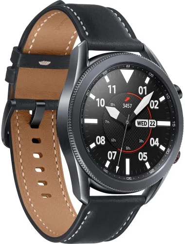 Vista 3 de Samsung Reloj inteligente Galaxy Watch3 con GPS, 1.77 pulgadas, negro místico (renovado)
