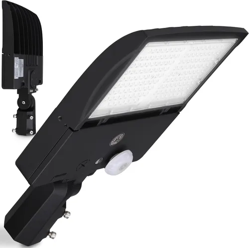 Vista 31 de RuggedGrade Vatiaje de luz LED NextGen IV de 100 W para estacionamiento Negro