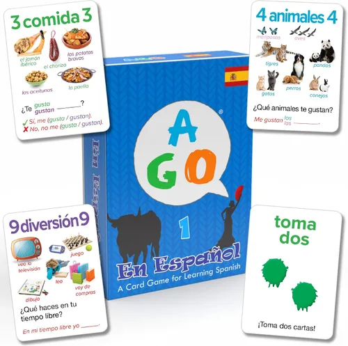 Vista 5 de AGO Auf Deutsch - Juego de cartas para principiantes que aprenden alemán! ¡Practica la conversación en alemán mientras juegas un divertido juego