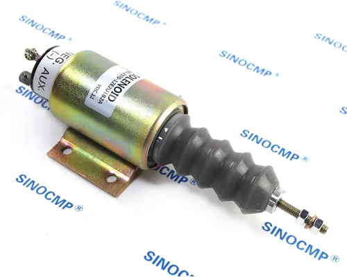 Vista 3 de Electroválvula de cierre 12V 2370-12E2U1B2A SA-3193-12 para el motor diesel de Woodward