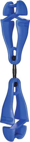 Vista 8 de Ergodyne Squids 3420 Swiveling Glove Clip Holder with Dual Clips