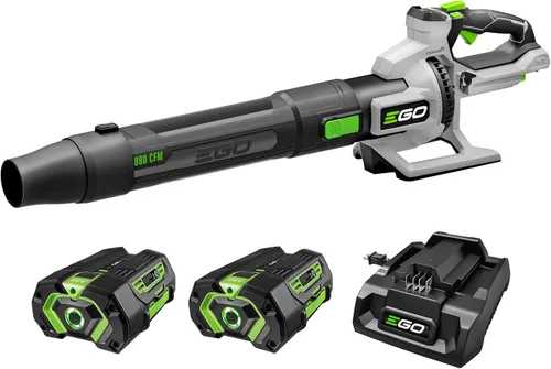 Vista 14 de EGO POWER+ Soplador de hojas para mochila, eléctrico inalámbrico de 600 CFM, incluye batería de 56V 7.5Ah y cargador - LB6003