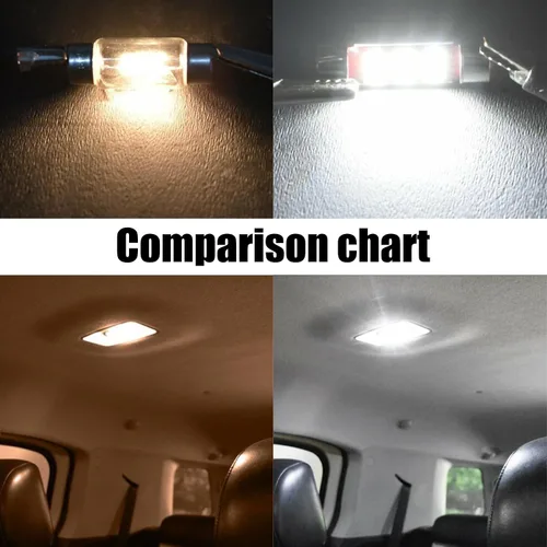 Vista 4 de 14 piezas de bombillas LED interiores blancas F250 F350 de repuesto para Ford F-250 F-350 Super Duty 1999-2016, paquete de iluminación LED