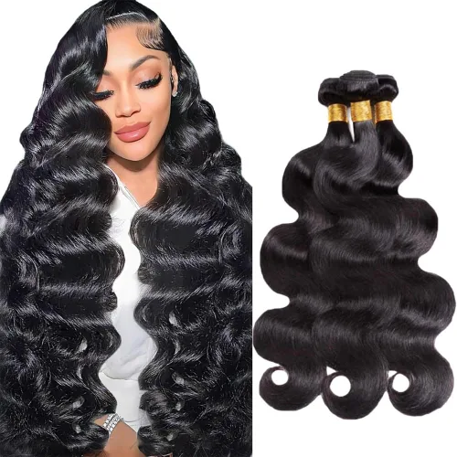 Vista 201 de 300g 1B27 Human Hair Bundles Honey Blonde Bundles Human Hair 10A Brazilian Virgin Remy Hair Extensions 8 10 12 Inch