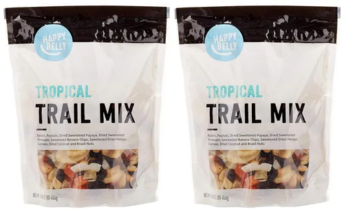 Vista 20 de Marca de Amazon, Happy Belly Nuts, Chocolate & Dried Fruit - Mezcla de frutos secos, 1 libra (paquete de 1)