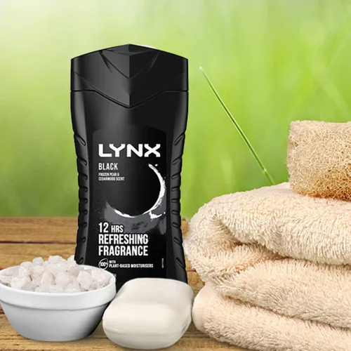 Vista 3 de Lynx Gel de ducha negro, 8.5 fl oz