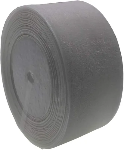 Vista 16 de Cinta de organza de 1 pulgada, 50 yardas, cinta transparente brillante para envolver regalos, decoración y manualidades (1 pulgada, 625039 negro)