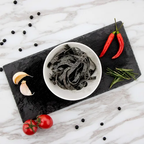Vista 6 de The Only Bean - Pasta orgánica de fettuccine de frijol negro - alta proteína, Keto Friendly, sin gluten, vegano, sin OMG, Kosher, bajo