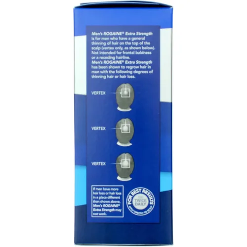 Vista 2 de Rogaine Hombres Extra Strength sin perfume 6z